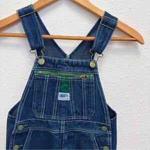 Liberty youth size 8, unisex bib overalls